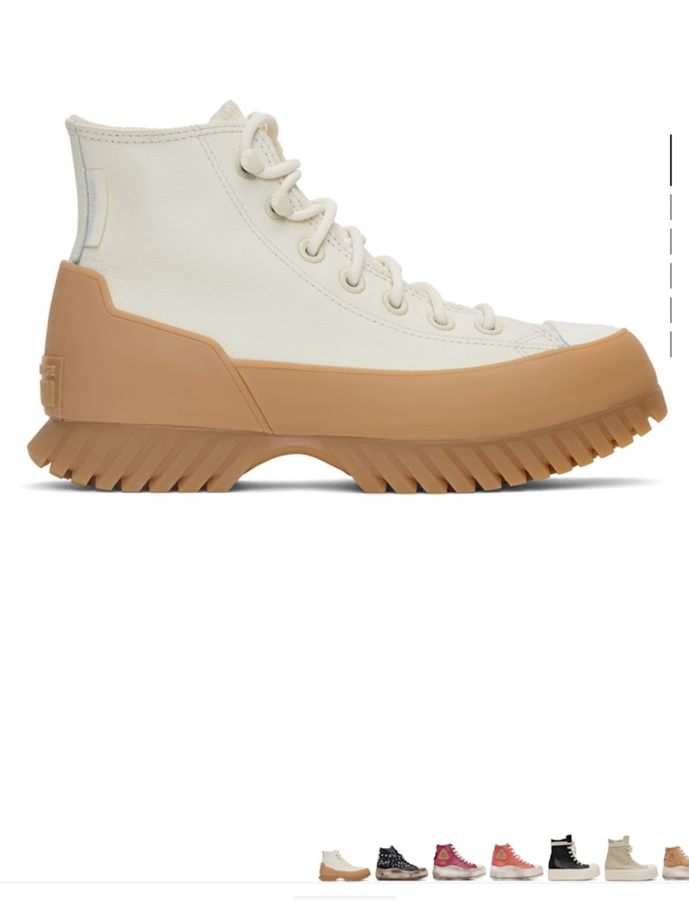 Converse Off-White Cold Fusion All Star Lugged Winter 2.0 Sneakers